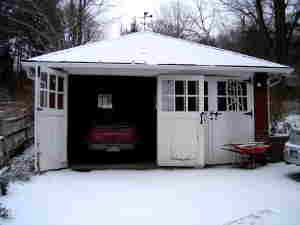 garage doors before